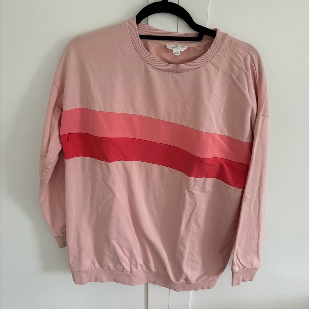 Seraphine, Pink Maternity Sweatshirt Size S